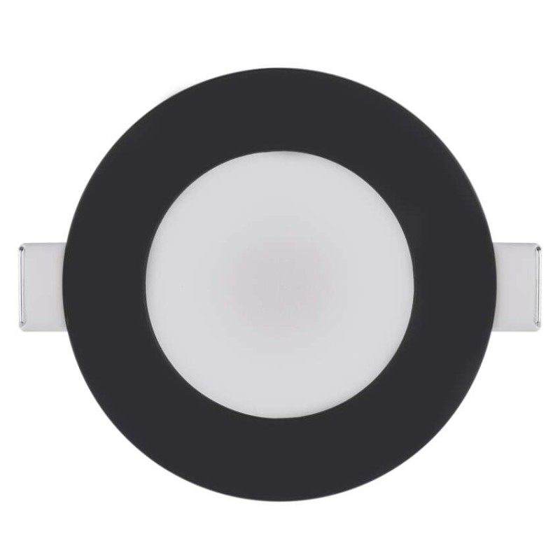 Oczko LED LORI czarne, okrągłe, 4,5W CCT