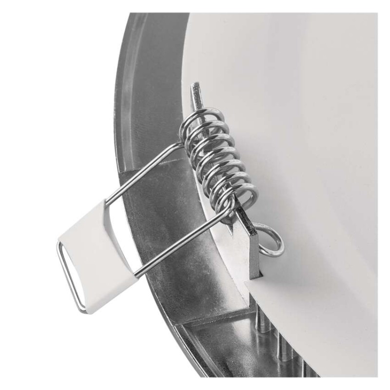 LED-Einbauleuchte NEXXO, rund, silber, 12,5W, mit Change CCT