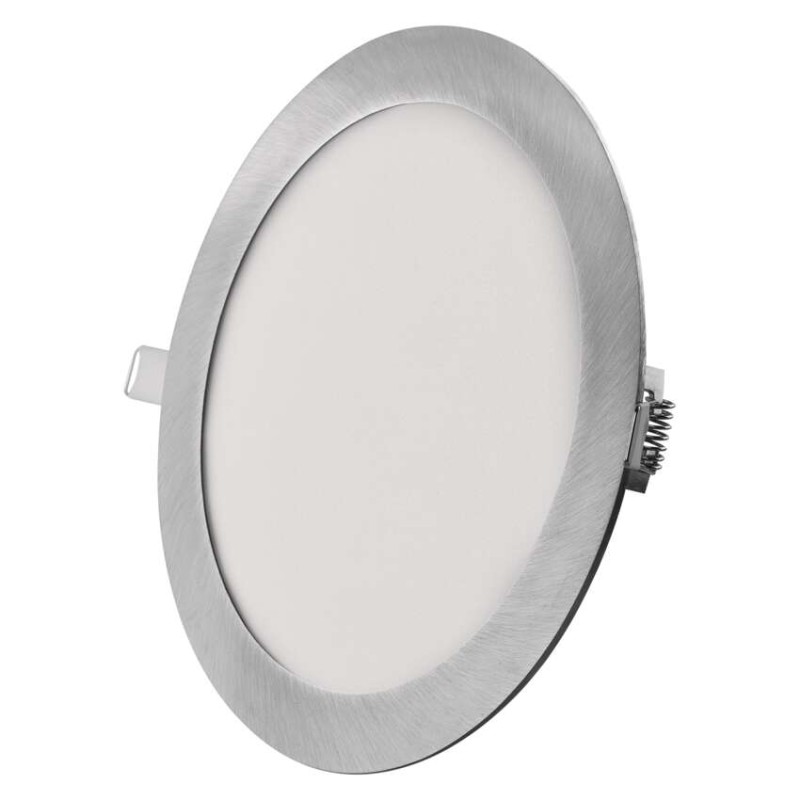 LED-Einbauleuchte NEXXO, rund, silber, 18W, mit Change CCT