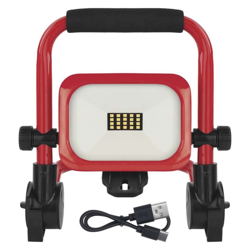 LED-Strahler ACCO, wiederaufladbar, tragbar, 20 W kaltweiss