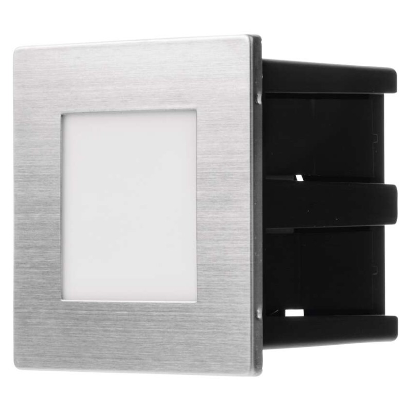 LED Treppenlicht – Einbauleuchte 80×80, 2W warmweiss IP65