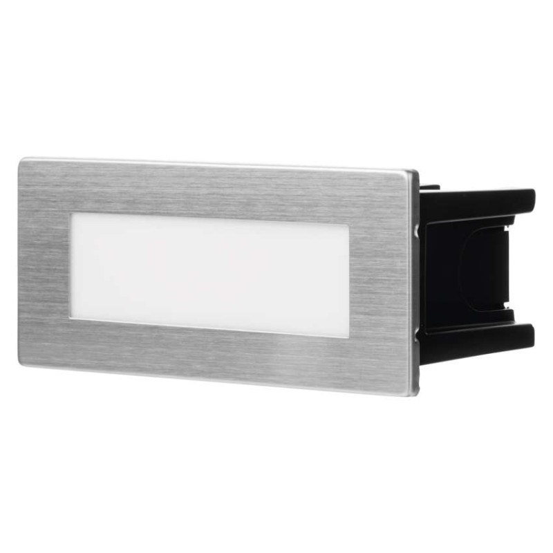 Orientacijsko LED svetilo AMAL, vgradno, kvadratno, 2W IP65,nevtralno bela