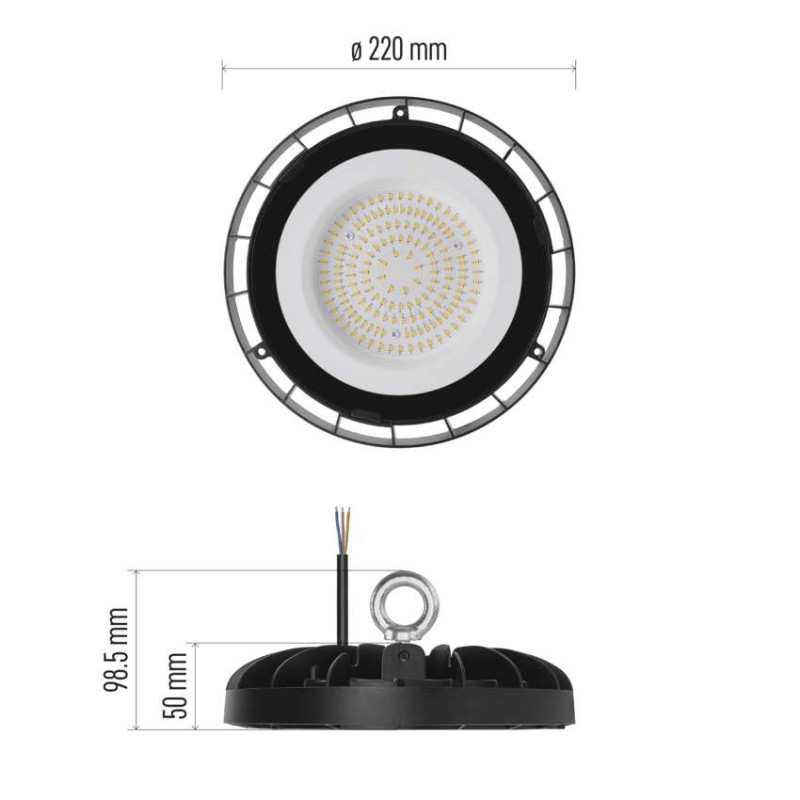 High Bay CORUS LED industrijsko svetilo 83W