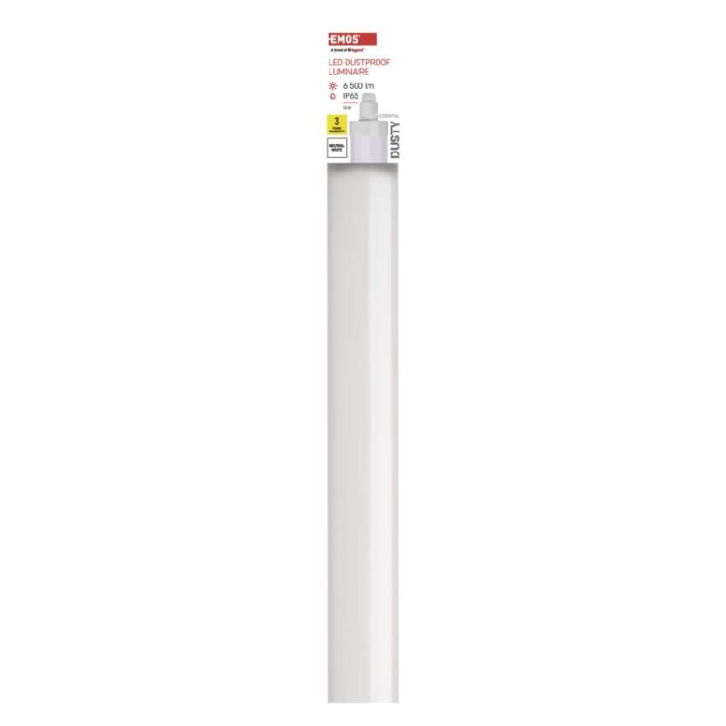 LED putekļdroša lampa DUSTY, 50W, neitrāli balta, IP65