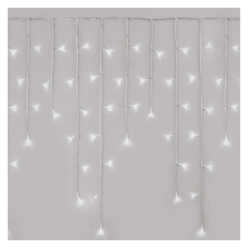 LED Ziemassv. lamp. – lāst., 5 m, liet. ārā un iekšt., a. b., ar pulti, 8 rež., ar taim.