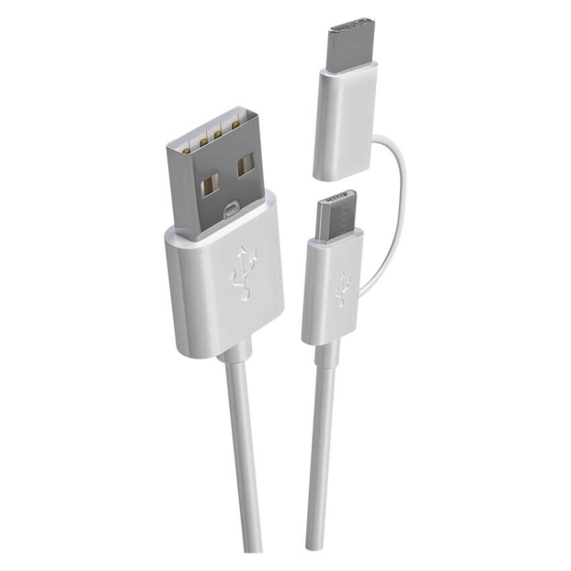 Power bank EMOS Alpha 20, 20000 mAh, biely + kabel USB-C