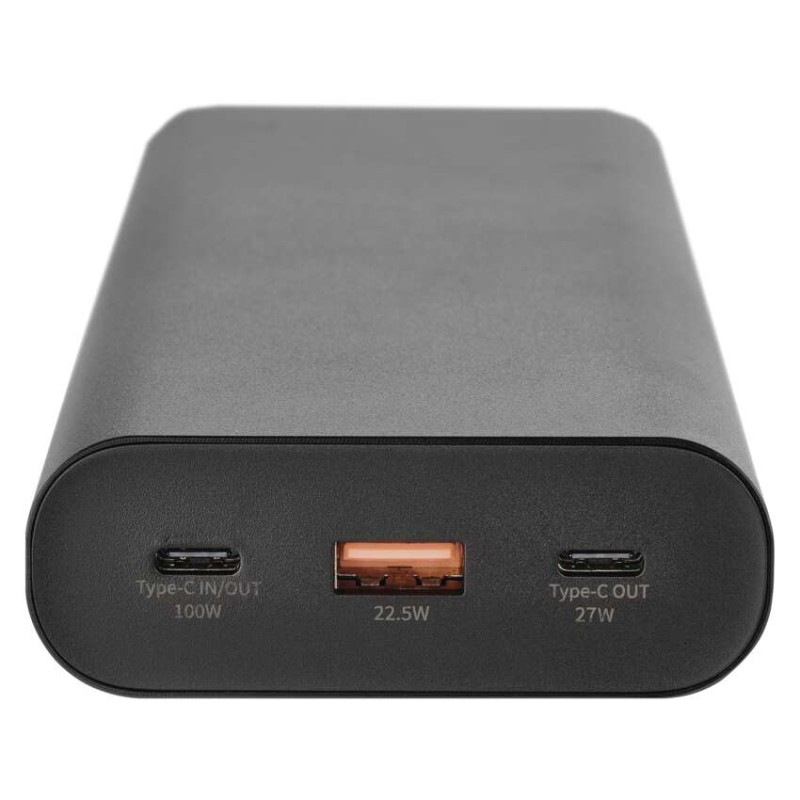 Powerbank EMOS NTBF30, 27 000 mAh, 100 W PD, schwarz