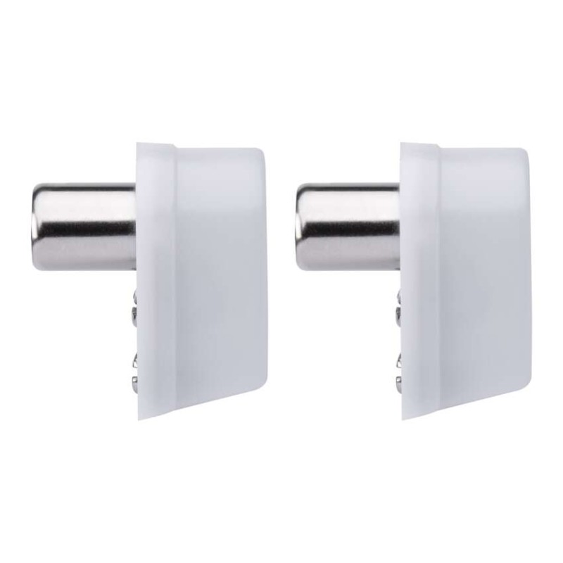 IEC Stecker, Drucktyp, gewinkelt
