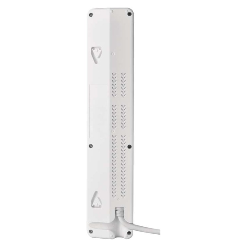 GoSmart Przedłużacz 2 m / 4 gniazda / z wyłącznikiem / z USB / biało-czarny / PVC / 1,5mm2