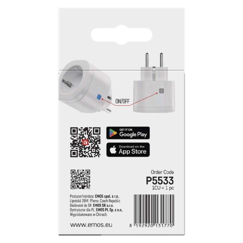 GoSmart Zigbee ligzda IP-3009S