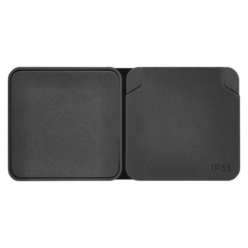 EMOS Cyklone komb. zás+přep. C.6 nástěnný IP55