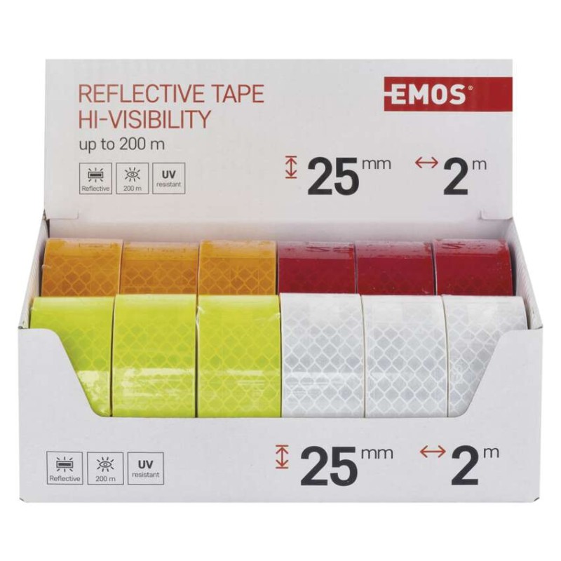 Reflexband 25 mm / 2m, 12 St., box