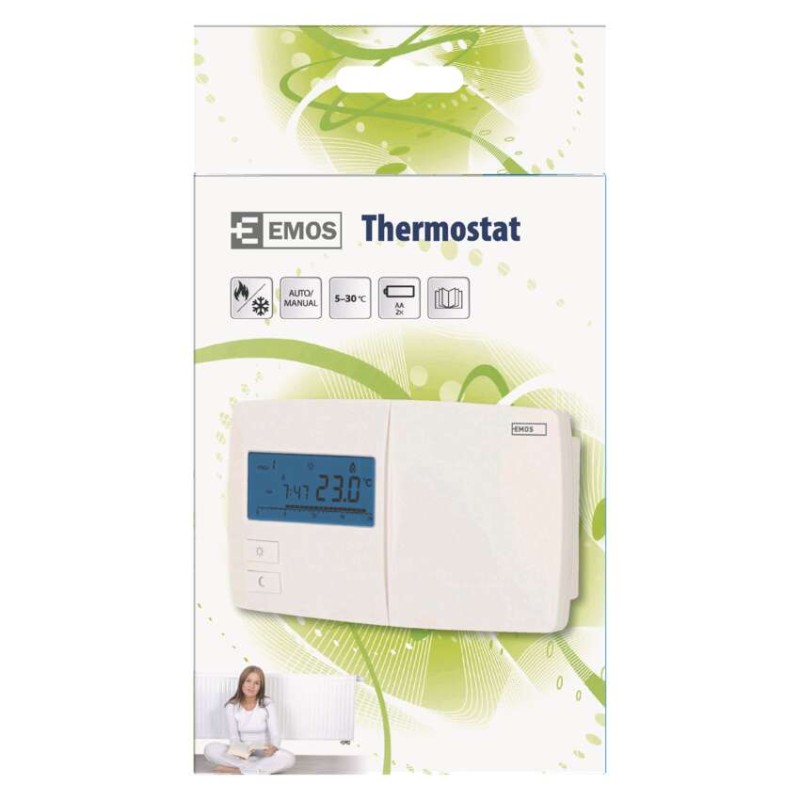 Sobni žični termostat P5601N s programiranjem