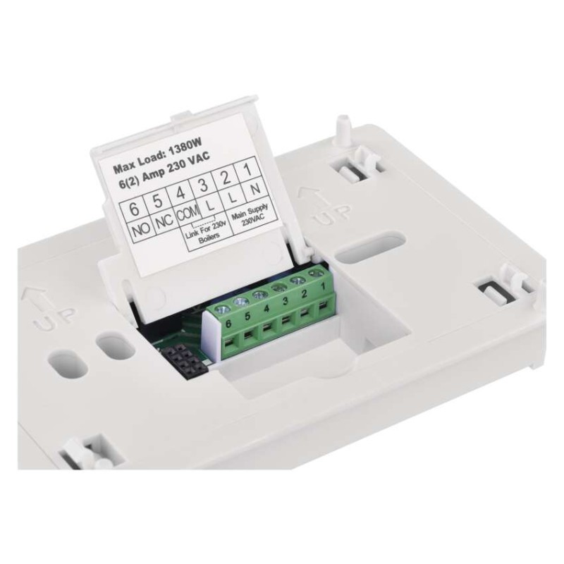Inteligentny termostat pokojowy, przewodowy, GoSmart z WiFi, P56201