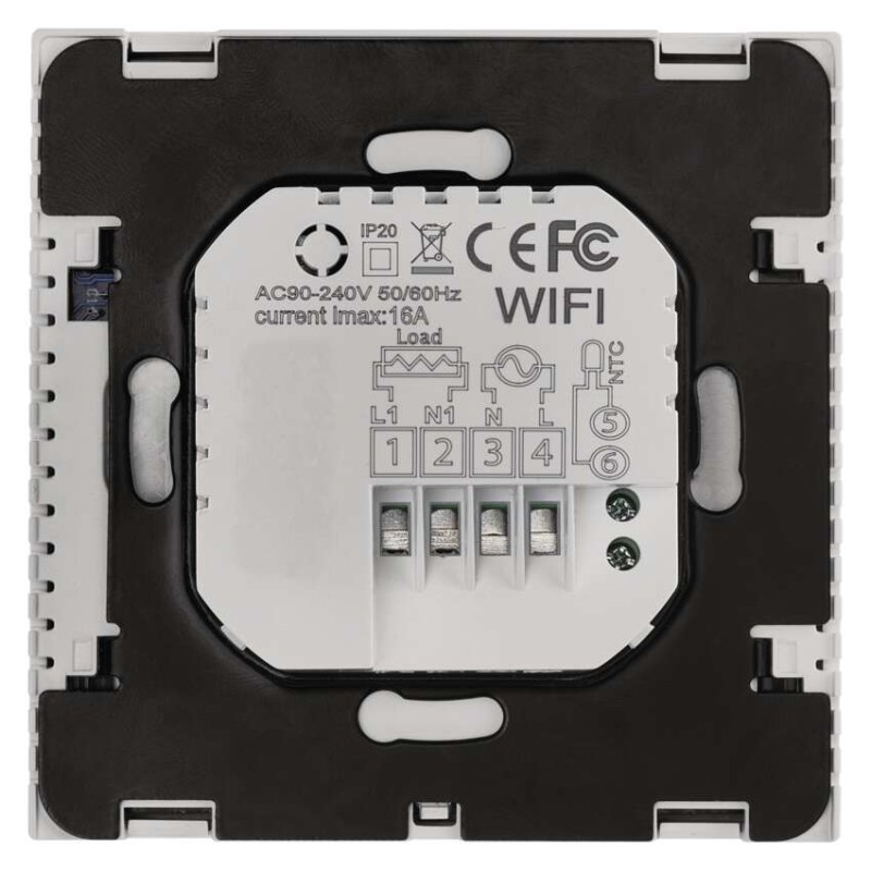 Inteligentny termostat pokojowy do ogrzewania podłogowego, GoSmart z WiFi, P56201UF