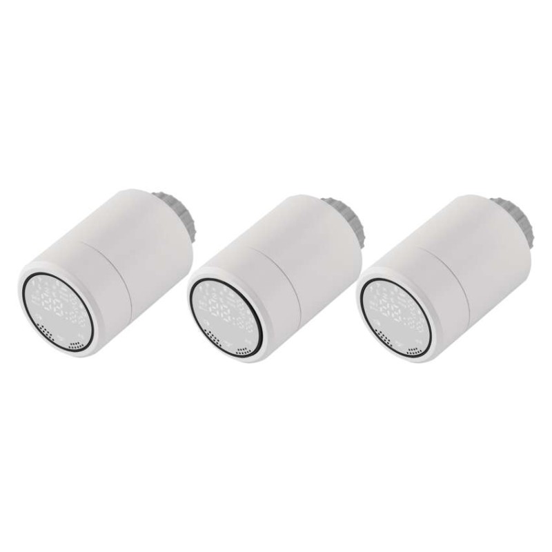 Zestaw GoSmart: 3x cyfrowa głowica termostatyczna P5630S ZigBee