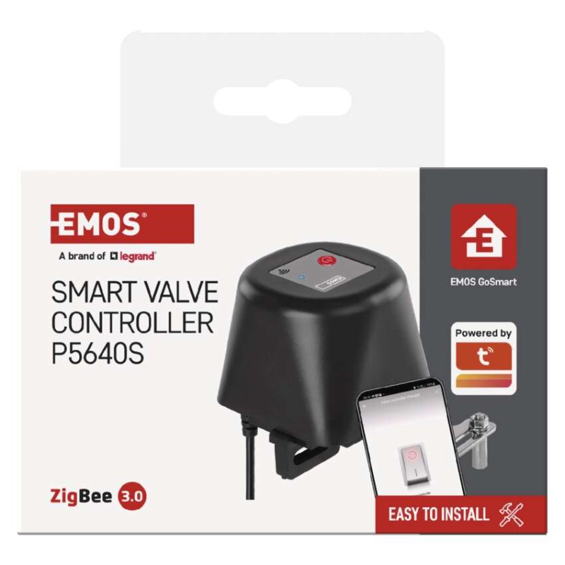 GoSmart Motoros víz/gáz szelepzár P5640S ZigBee