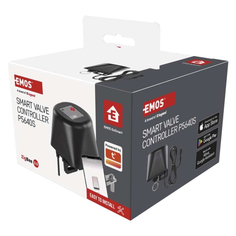 GoSmart Motoros víz/gáz szelepzár P5640S ZigBee