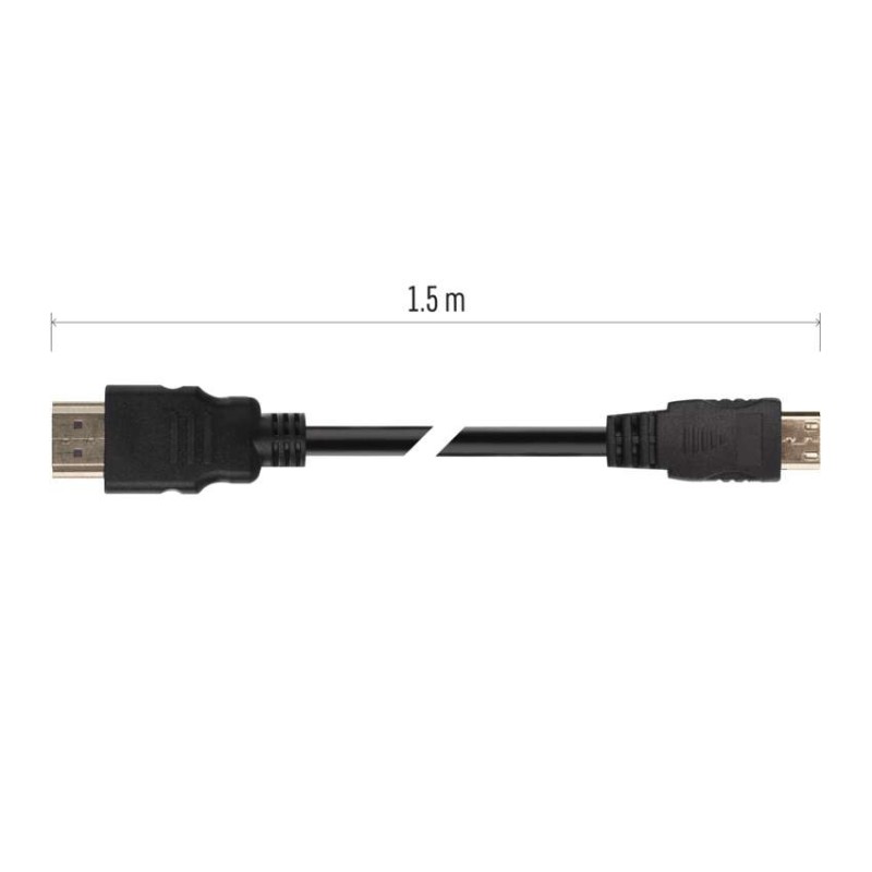 High Speed HDMI Kabel 2.0 A Stecker – C Stecker 1,5m