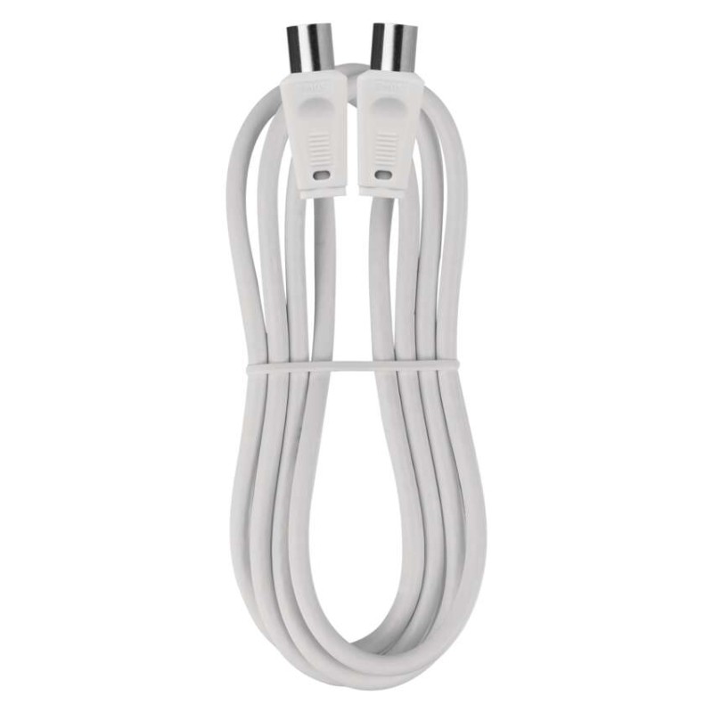 Antennen-Koaxialkabel, geschirmt 1,25m – gerader Stecker