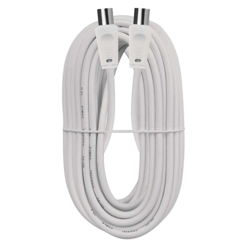 Antenas koaksiālais kabelis, ekranēts, 15 m, – taisns