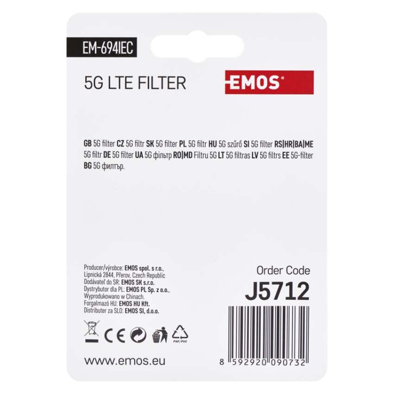 Filtr LTE 5G EM694IEC