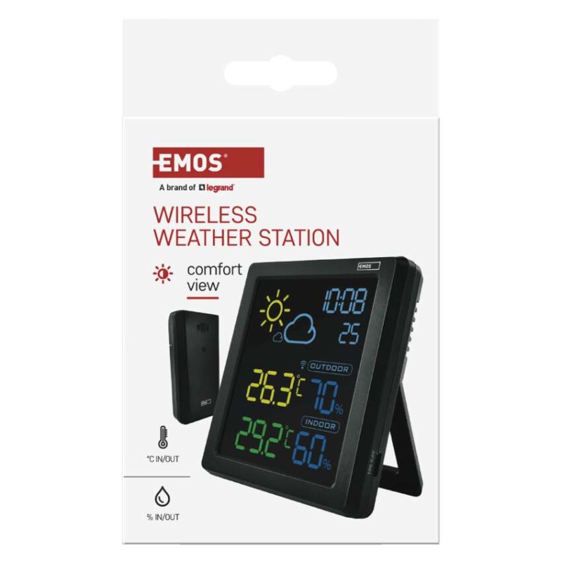 Drahtlose Wetterstation E8647N