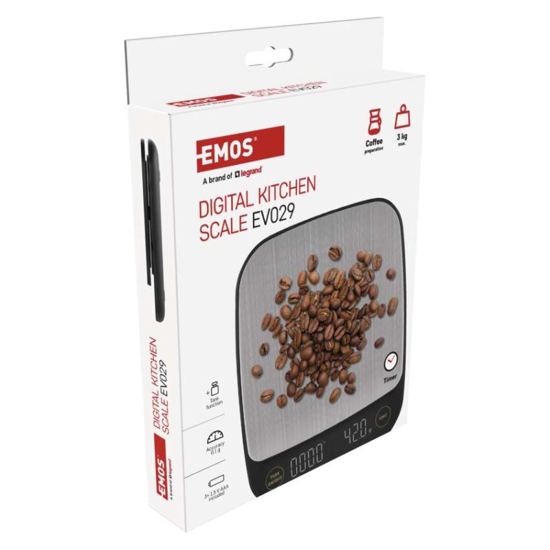 EMOS Digitális konyhai mérleg EV029