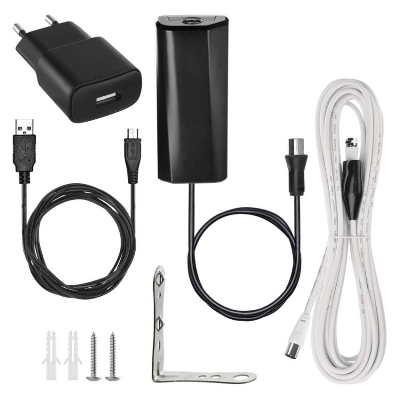 Universale Antenne EM-DIO3, 0-80 km, DVB-T2, LTE/4G/5G Filter