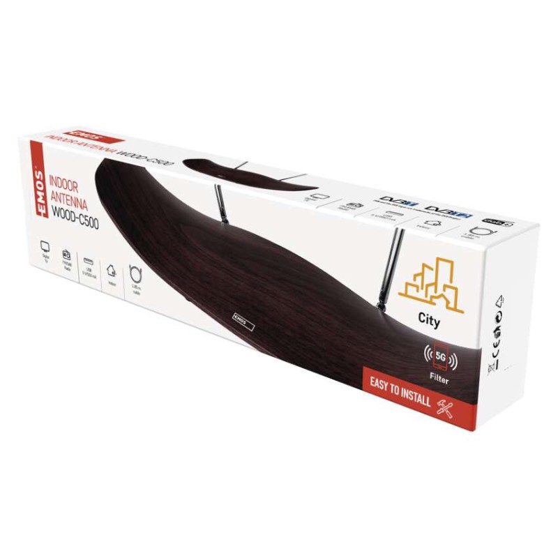 #ANTENNA INDOOR CITY WOOD–C500