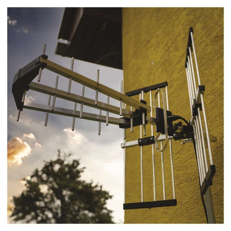 Außenantenne PROFI EM-P117, DVB-T2, LTE/4G/5G Filter