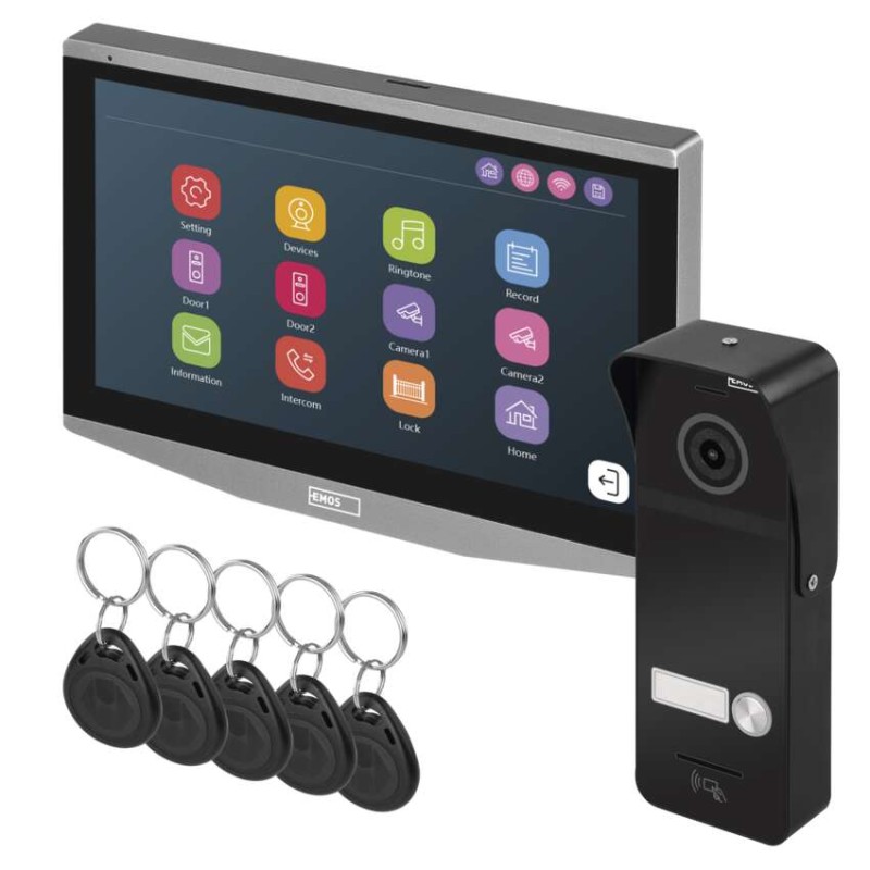 GoSmart Otthoni wifis video kaputelefon szett EMOS IP-750A