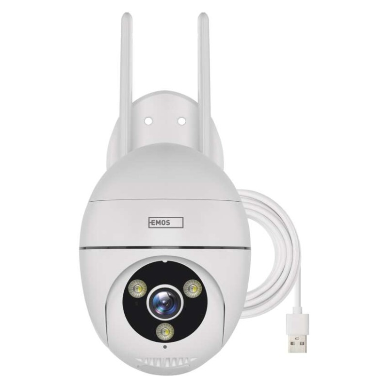 GoSmart Vonkajšia otočná kamera IP-800 WASP s WiFi, biela