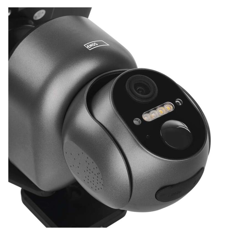 GoSmart Vonkajšia otočná kamera IP-6000 OWL s 4G/LTE, šedá