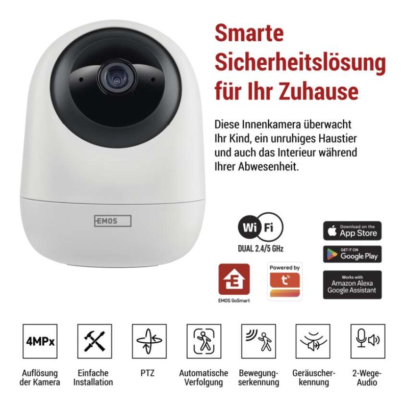 GoSmart Rotierende Überwachungskamera IP-220W mit WiFi