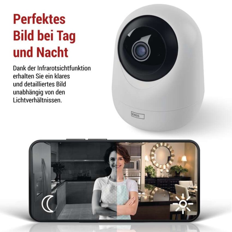 GoSmart Rotierende Überwachungskamera IP-220W mit WiFi