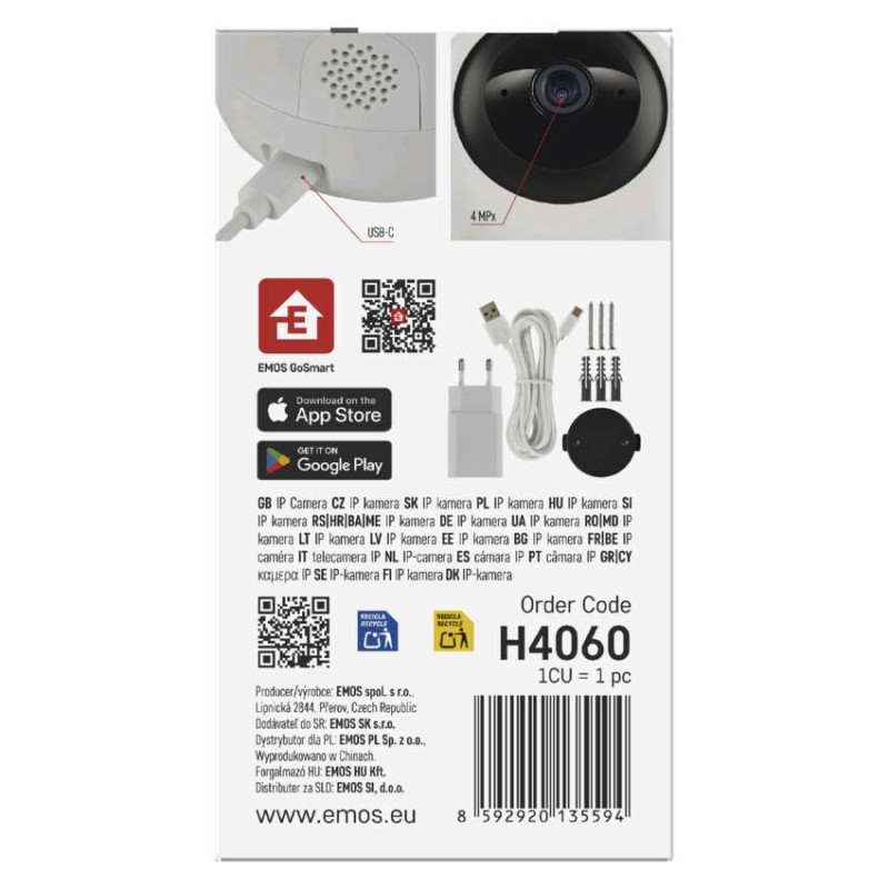 GoSmart Vrtljiva kamera IP-220W z WiFi