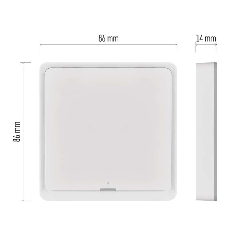 EMOS GOSMART AINU PĀRSLĒGŠANA 1B IP-2001ZW ZIGBEE