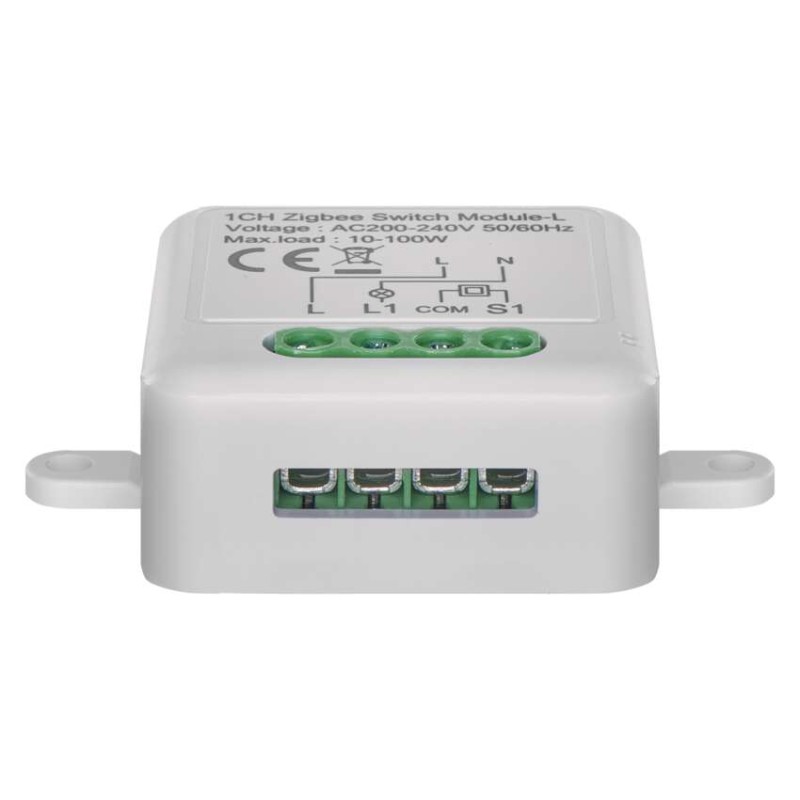 GoSmart spínací modul IP-2103SZ, ZigBee, 1-kanálový (nevyžaduje N vodič)