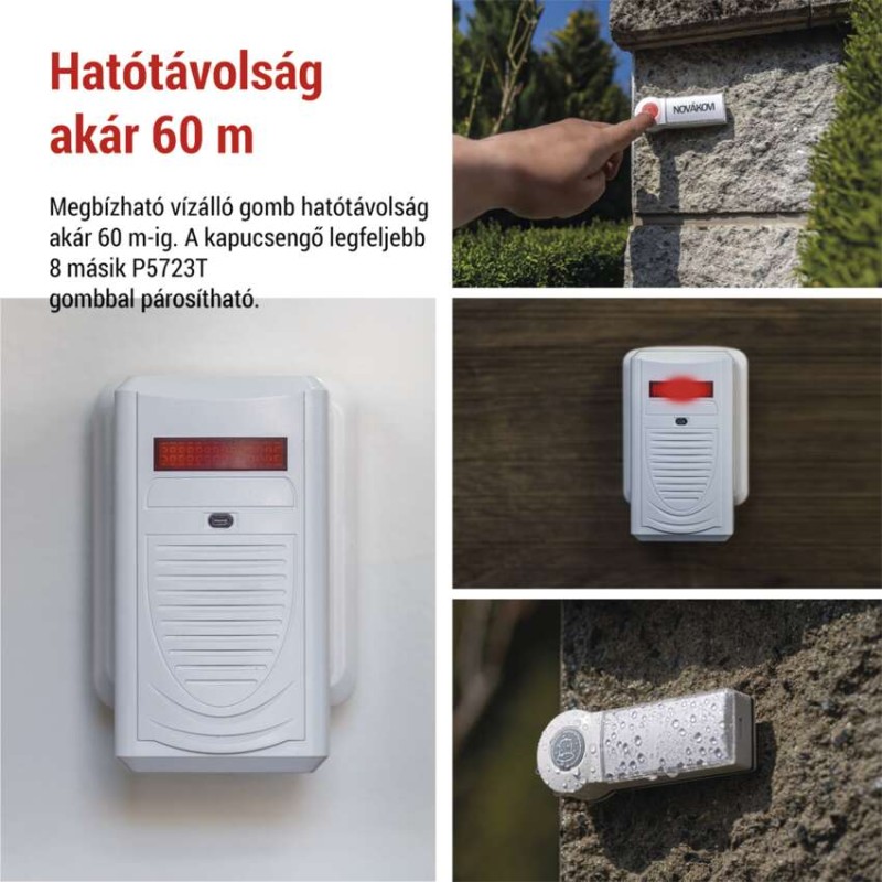 Vezeték nélküli csengő P5705