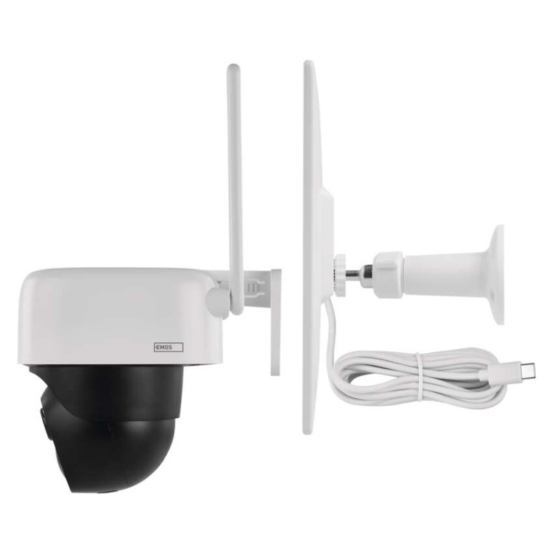 GoSmart Kamera zewnętrzna IP-1200 WASP z WiFi, akumulatorem i panelem solarnym