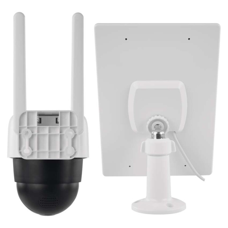GoSmart Kamera zewnętrzna IP-1200 WASP z WiFi, akumulatorem i panelem solarnym