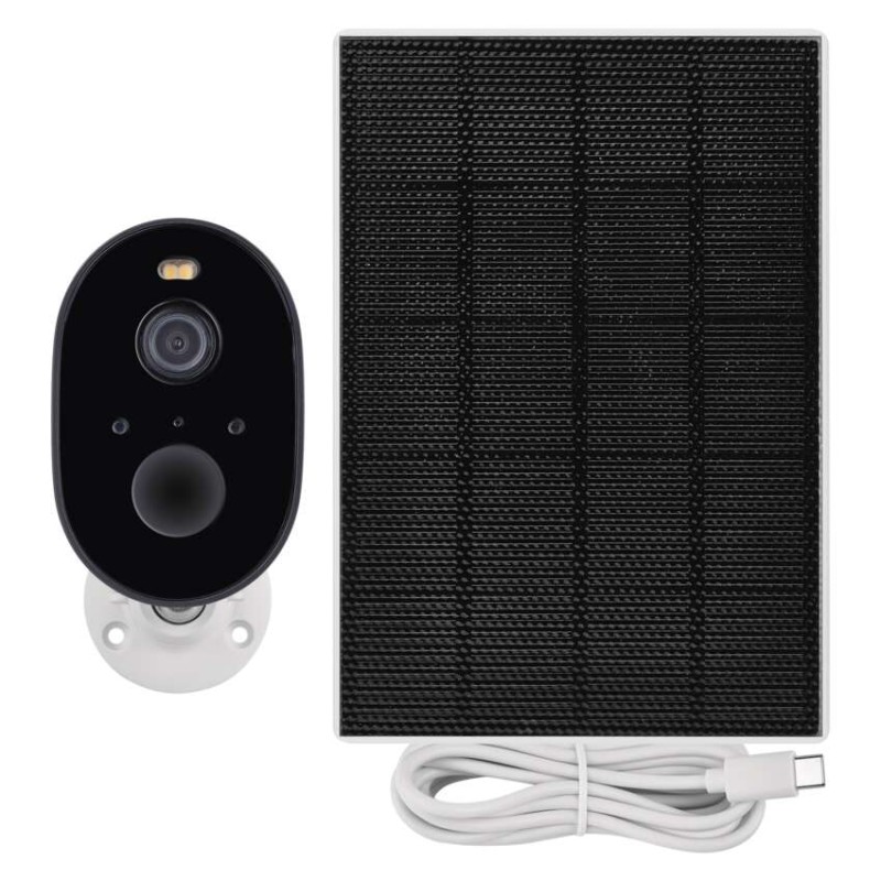 GoSmart Kamera zewnętrzna IP-1150 SNAP z WiFi, akumulatorem i panelem solarnym