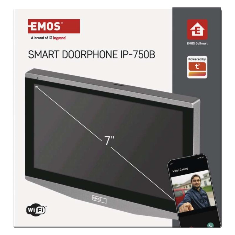 #GOSMART VIDEODOORPHONE 7" IP-750B INDOOR UNIT