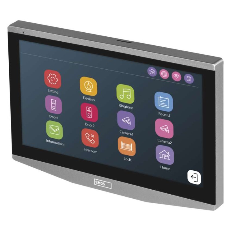 #GOSMART VIDEODOORPHONE 7" IP-750B INDOOR UNIT