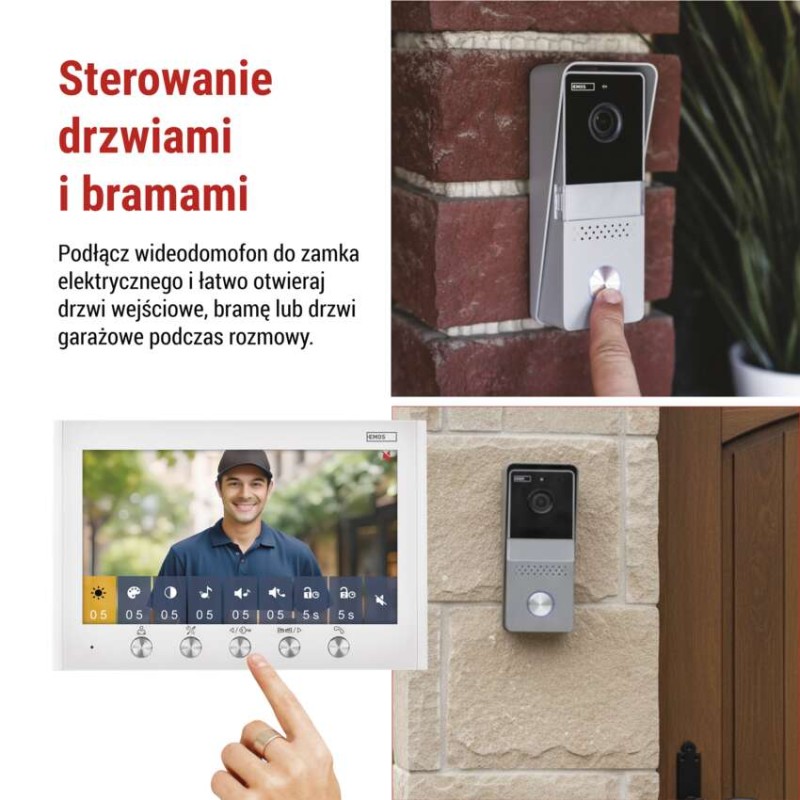 EM-04Z 2WIRE domowy wideodomofon
