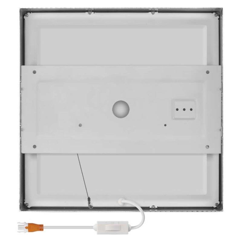 LED-Anbauleuchte NEXXO, quadratisch, silber, 28,5W, mit Change CCT
