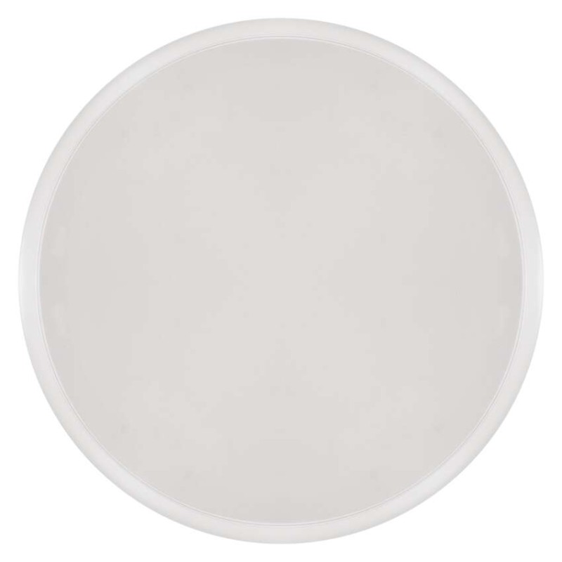 LED stropna svetilka TIVI, B CLASS, okrogla bela 12,5W, IP44, Toplo bel