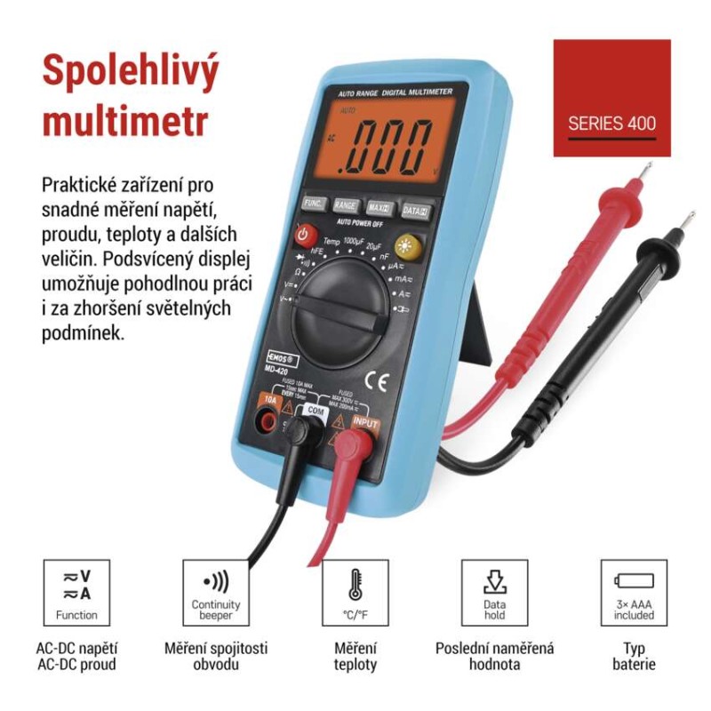 Multimetr MD-420