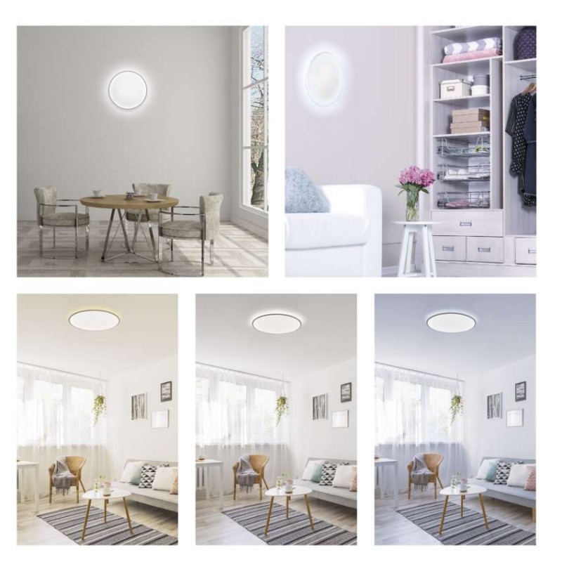 LED Deckenleuchte EXCLUSIVE, rund, 24W, dimmbar, warm/neut./kaltweiß